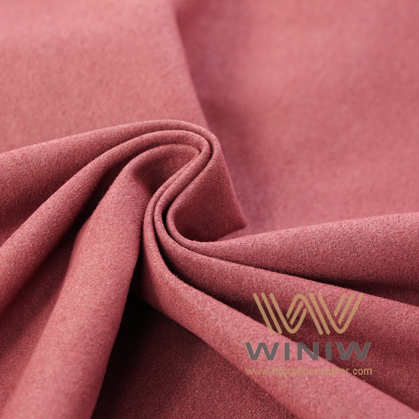 Polyester Bronzing Suede Fabric/Alcantara Fabric for Curtains