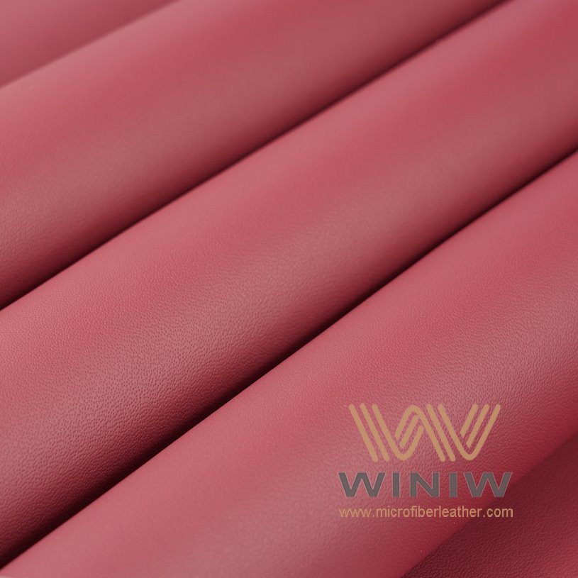 Synthetic Leather Economical Custom Design PU Artificial Leather for Shoes with Nappa Grain