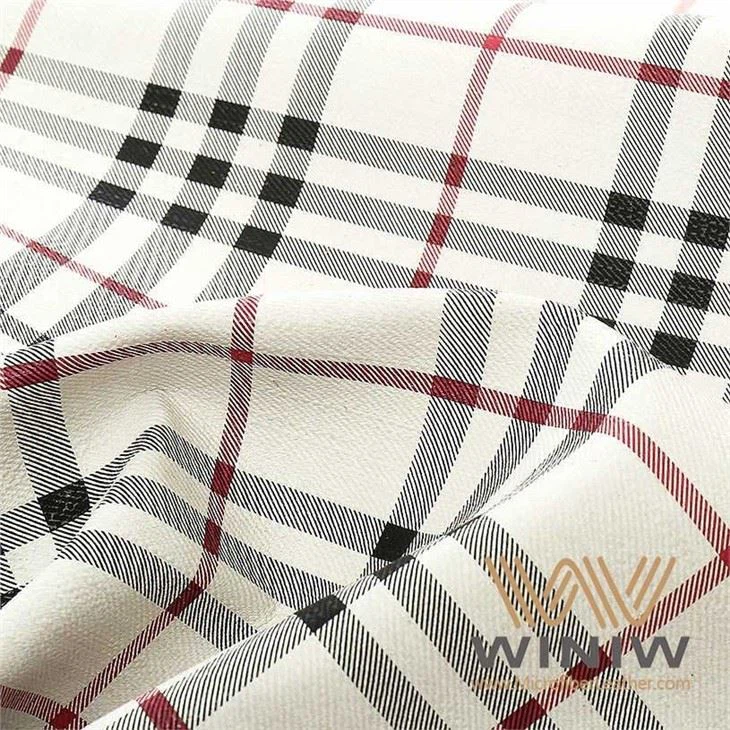 PU Artificial Leather Luggage Bags Leather Material