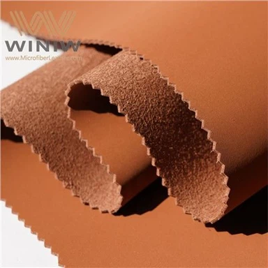 Suede Material Outdoor Anti Wearable Pu Microfiber Cow Suede Leather