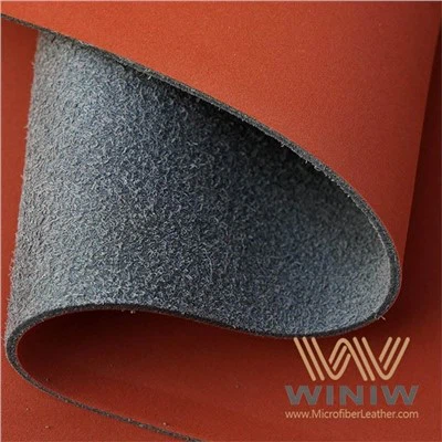 2mm Thick Faux Suede Microfiber Material For Shoes Upper