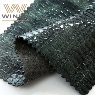 Pu Faux Leather Material For Luggage Leather Fabrics