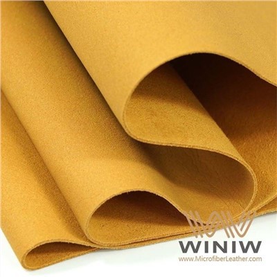 Synthetic Suede Fabric Faux Leather Material For Shoe Lining