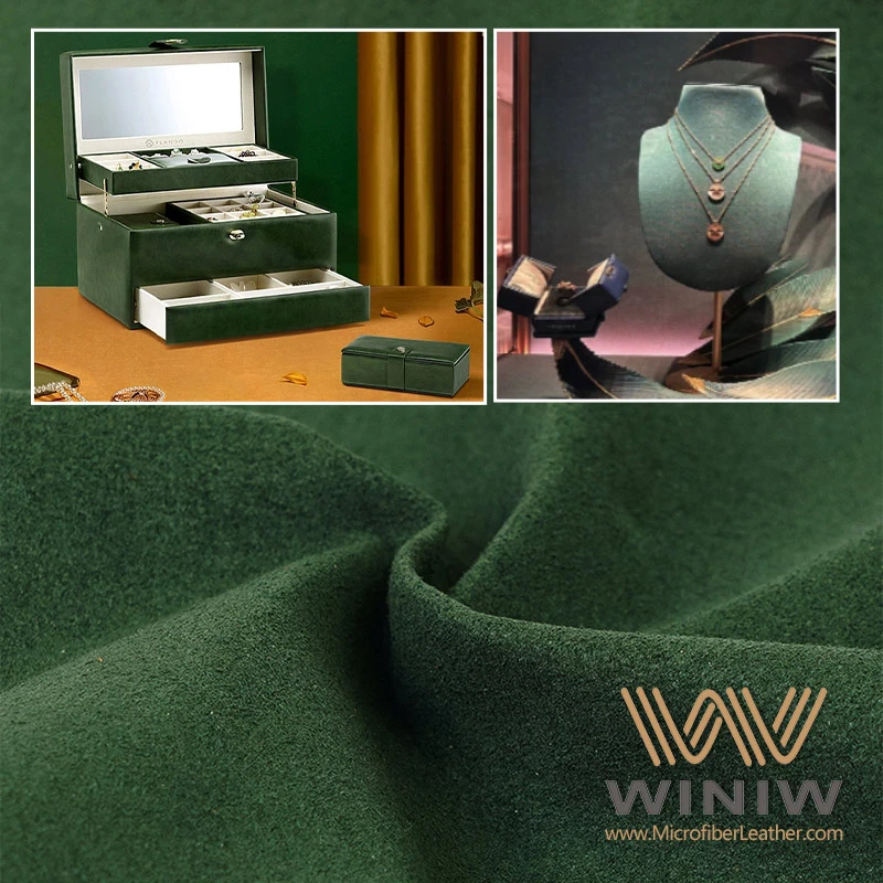 0.5mm Faux Suede Vinyl Leather For Packaging Material