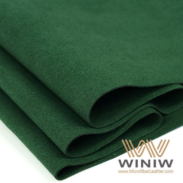 Sustainable Suede Microfiber Leather Covering Material For Display Stand