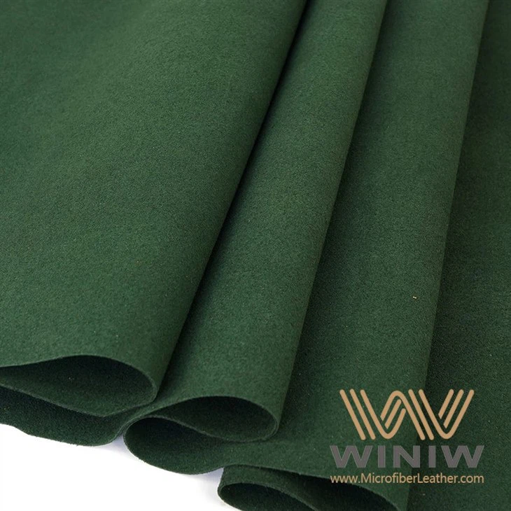 Sustainable Suede Microfiber Leather Covering Material For Display Stand