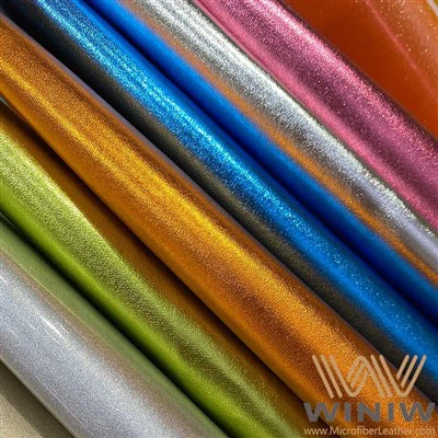 Colorful Man-Made Patent Leather For Shoes Upper