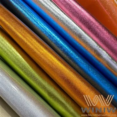 Colorful Man-Made Patent Leather For Shoes Upper