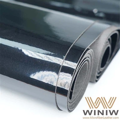 Metallic Patent Synthetic Leather For Shoes