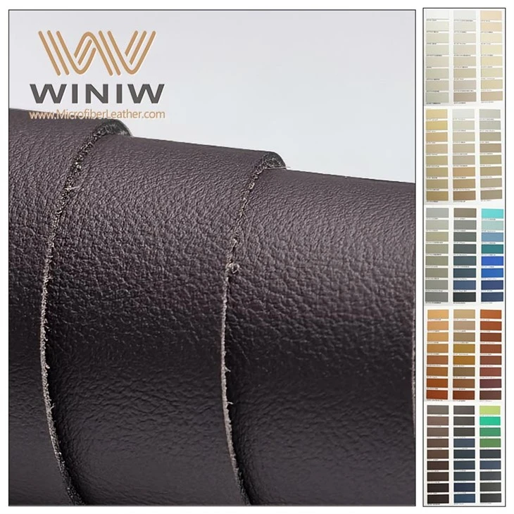 0.6mm Good Peel Strength Microfiber Pu Leather For Making Tech Accessories