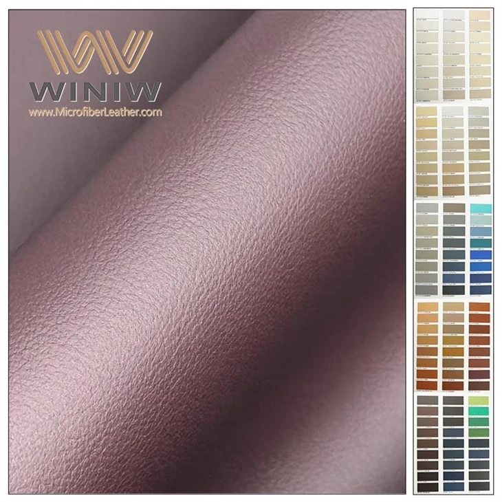 0.6mm Good Peel Strength Microfiber Pu Leather For Making Tech Accessories