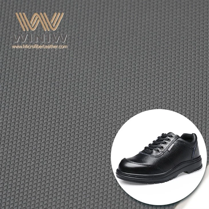 1.8mm TPU Microfiber Faux Leather Safety Shoes Upper Material