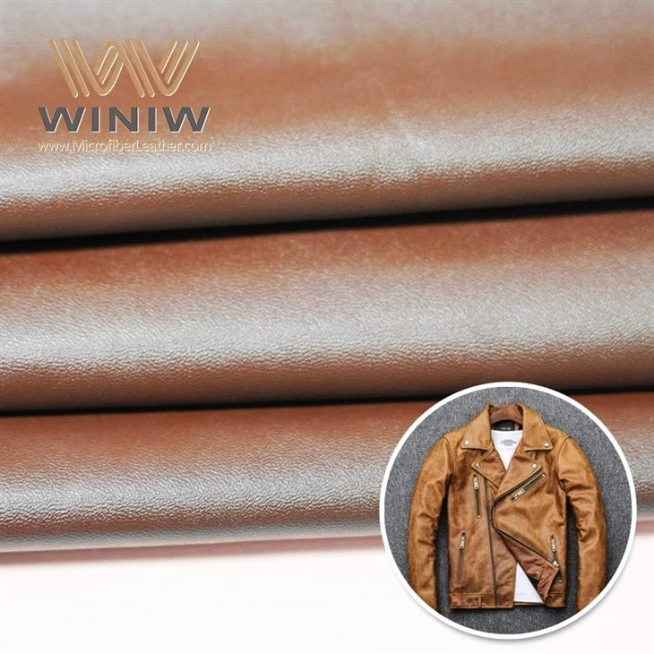 Aging Resistant Vegan PU Material Microfiber Garments Leather