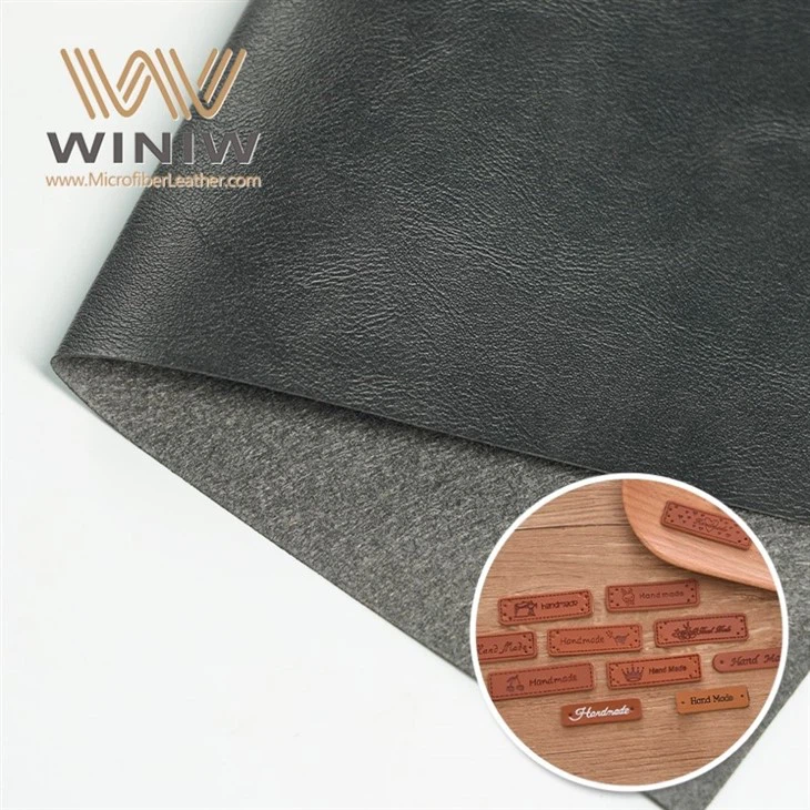 Anti Fouling Synthetic PU Leather Imitation Fabric For PU Labels