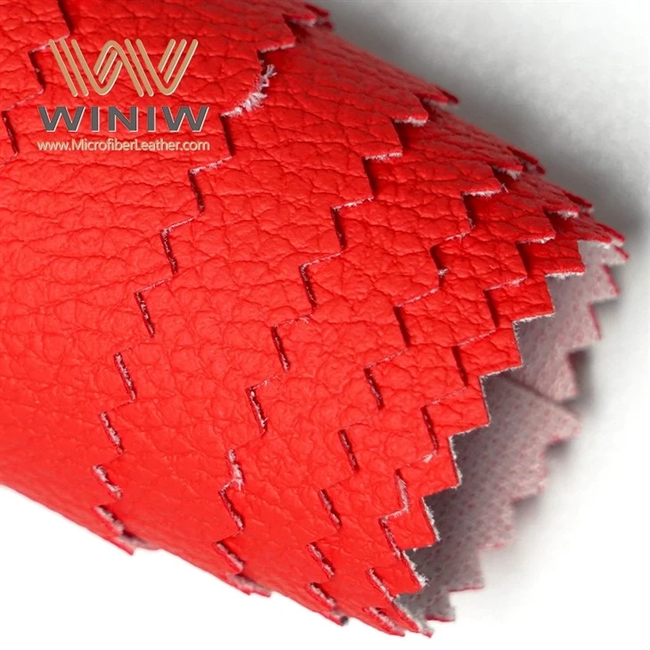 Colorful PU Leather Material For Automotive Upholstery