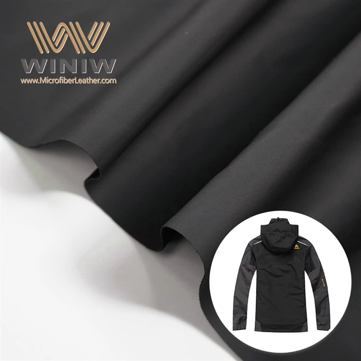 Micro Fiber Artificial Fabric Clothing PU Faux Leather