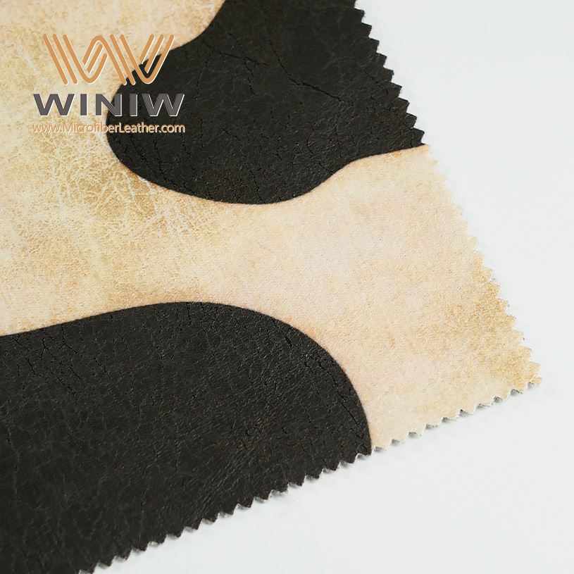 Modern Microfiber Leather Faux Sofa Upholstery Material