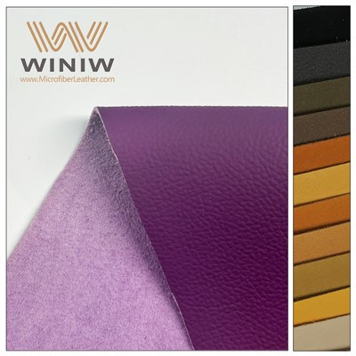 0.6mm Chemical Resistance Business Making Gift Box Microfiber Faux Leather Material