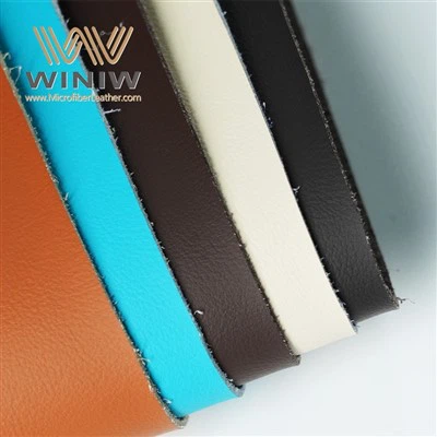 0.8mm Waterproof Faux Micro Fiber Fabric Automotive Interiors Leather