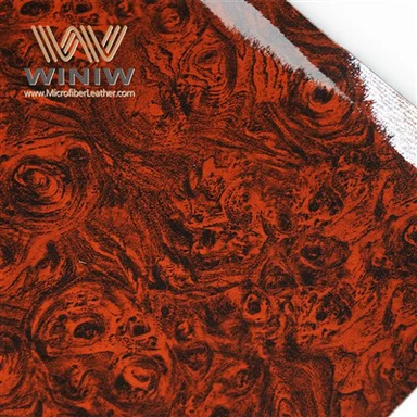 1mm Breathable Microfiber PU Fabric Synthetic Car Floor Mat Leather