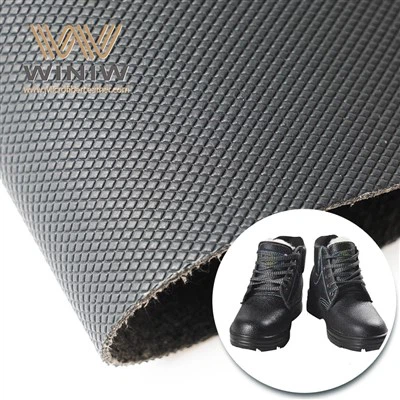 2mm Micro Fiber Artificial Fabric Labor Shoes Upper Leather
