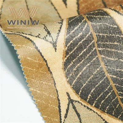 Breathable Microfiber Synthetic Material Artificial Sofa Leather