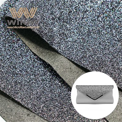 Bright Micro Fiber Imitation Leatehr Faux Bags Fabric