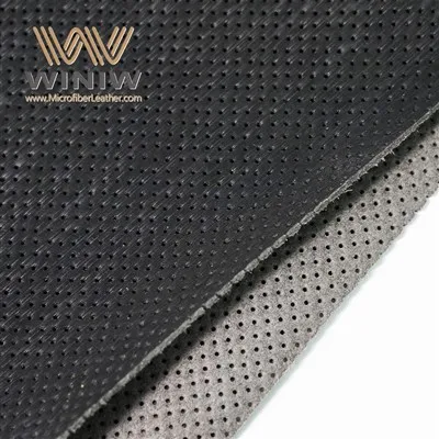 Flexible Vegan Material Microfiber Footwear Upper Leather Fabric