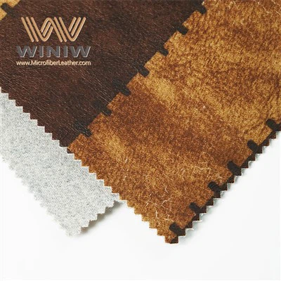 Folding Resistant Micro Fiber Fabric Imitation PU Sofa Material