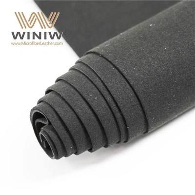 Highly Durable Microfiber Suede PU Leather Fabric For Shoes