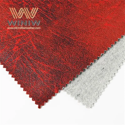 No Peeling Vegan Leather Artificial Furniture Microfiber Sofa Material