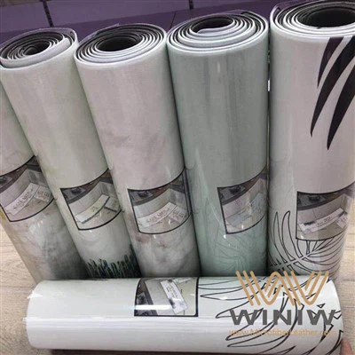 PVC Material Imitation Leatherettes Fabric For Floor Mats