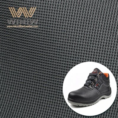 Scratch Resistant Micro Fiber PU Material Labor Shoes Leather Fabric