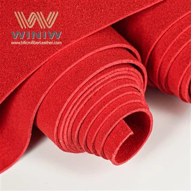 Sustainable Micro Fiber Artificial Suede Leather For Shoes