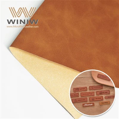 Tear Resistant Artificial Vegan Leather Faux Material For PU Tags