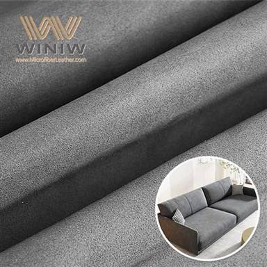 Ultrasuede Furniture Leather Microfiber Suede Sofa Material