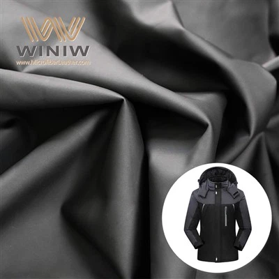 Water Repellent Faux Material Microfiber Clothes Leather