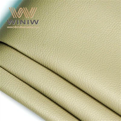 Water Resistant Artificial Fabric Microfiber Faux Auto Leather